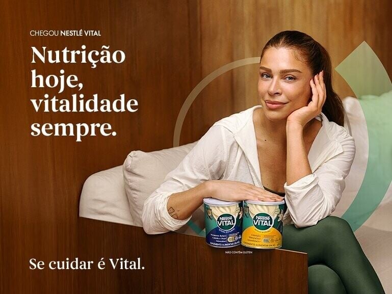 Banner apresentando os dois produtos com Grazi Massafera